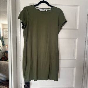 Calvin Klein Jeans Green Mini Dress